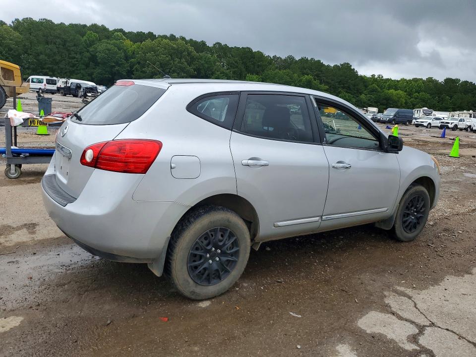 2014 Nissan Rogue VIN JN8AS5MT6EW604533 COPART salvage auction — REAR END, MS - CERTIFICATE OF TITLE (P), sold $700 on 2026-07-31 (photo 3)