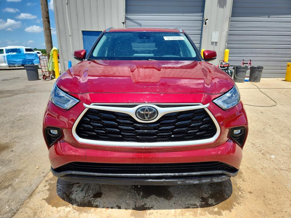 2020 Toyota Highlander VIN 5TDGZRAH6LS506026 COPART salvage auction — MINOR DENT/SCRATCHES, Tn - Certificate Of Title (P), sold $16,500 on 2026-07-28 (photo 5)