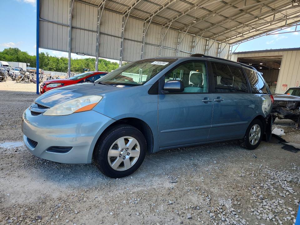 2006 Toyota Sienna VIN 5TDZA23C96S580540 COPART salvage auction — REAR END, Id - Salvage Certificate Of Title, sold $525 on 2026-07-06 (photo 1)