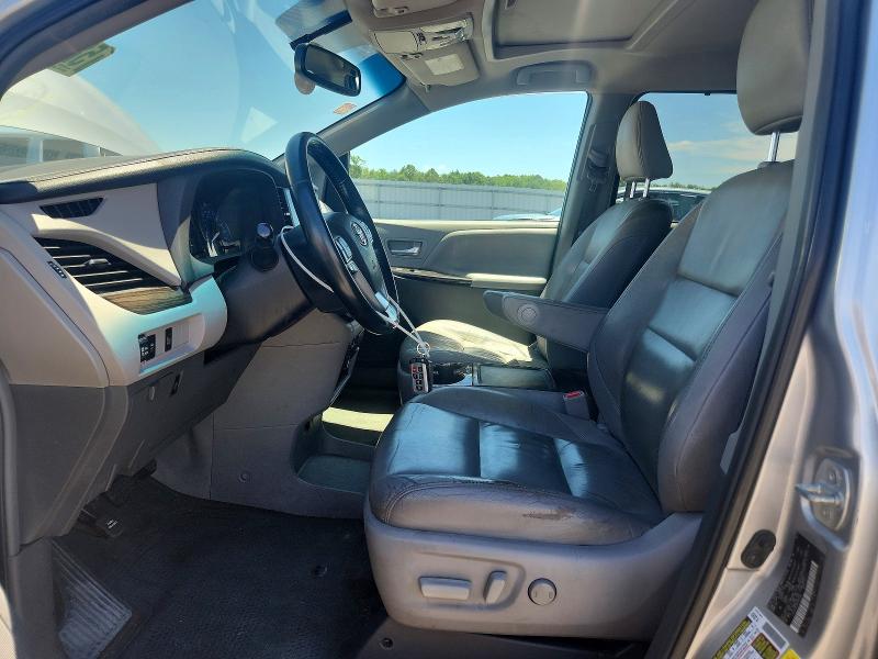 2015 Toyota Sienna VIN 5TDYK3DC0FS672147 COPART salvage auction — FRONT END, Va - Cert Of Title - Salvage, sold $1,250 on 2026-07-08 (photo 7)