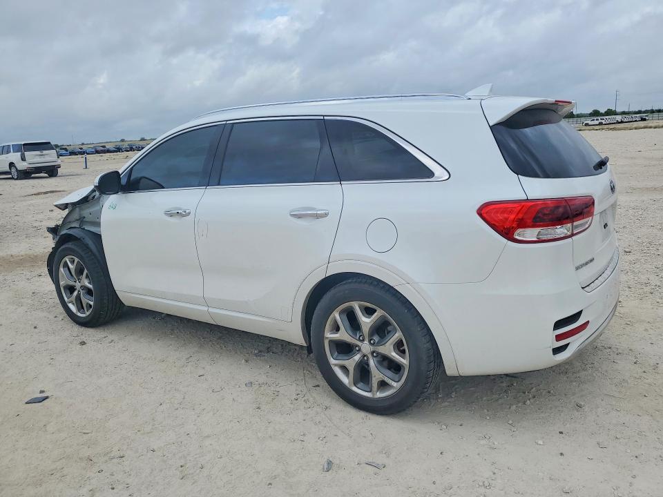 2016 Kia Sorento VIN 5XYPK4A56GG039626 COPART salvage auction — FRONT END, TX - SALVAGE VEHICLE TITLE (P), sold $4,200 on 2026-07-02 (photo 2)