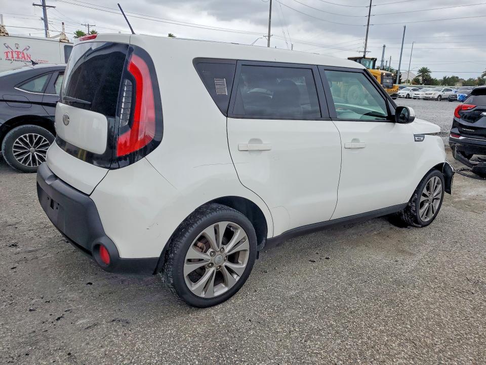 2014 Kia Soul VIN KNDJP3A53E7017806 COPART salvage auction — FRONT END, Fl - Cert Of Title Slvg Rebuildable, sold $750 on 2026-07-24 (photo 3)