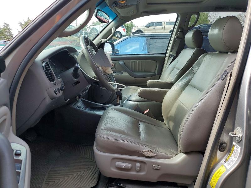 2005 Toyota Sequoia VIN 5TDBT48A85S256542 COPART salvage auction — FRONT END, Co - Public - Salvage Title, sold $1,900 on 2026-07-14 (photo 7)