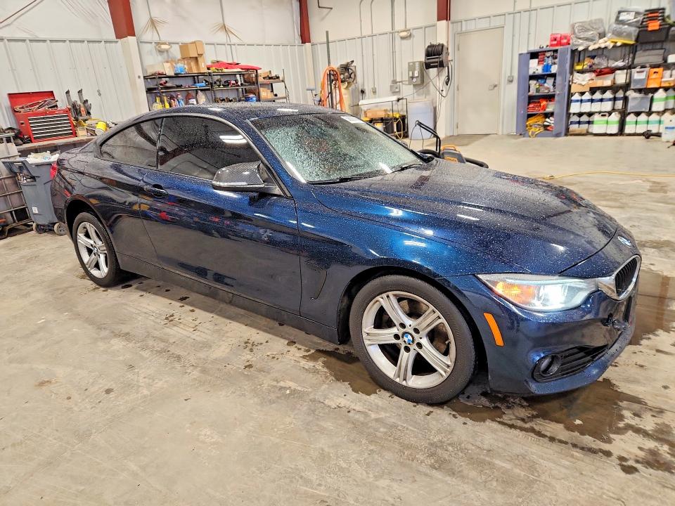 2015 BMW 4 series VIN WBA3N9C57FK247066 COPART salvage auction — FRONT END, Wi - Certificate Of Title, sold $2,100 on 2026-07-21 (photo 4)