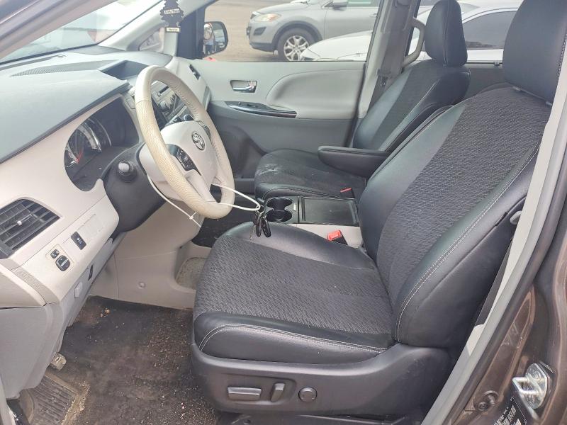 2014 Toyota Sienna VIN 5TDXK3DC6ES412698 COPART salvage auction — FRONT END, On - Permit No Brand - Unfit, sold $200 on 2026-07-09 (photo 7)