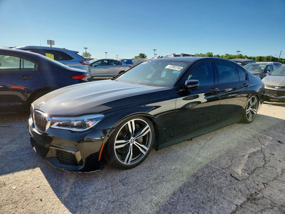 2018 BMW 7er VIN WBA7F0C54JGM22962 — COPART salvage auction photo