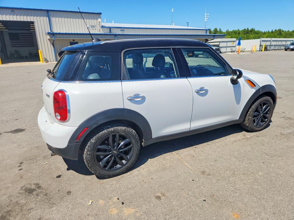2016 Mini Cooper VIN WMWZB3C56GWR49308 COPART salvage auction — FRONT END, Me - Cert Of Title-Salvage Collisio, sold $1,500 on 2026-08-07 (photo 3)