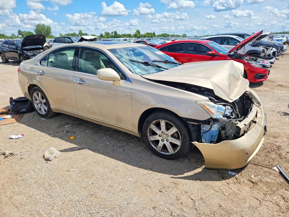2007 Lexus ES VIN JTHBJ46G372088136 COPART salvage auction — FRONT END, IL - SALVAGE CERTIFICATE, sold $975 on 2026-07-30 (photo 4)