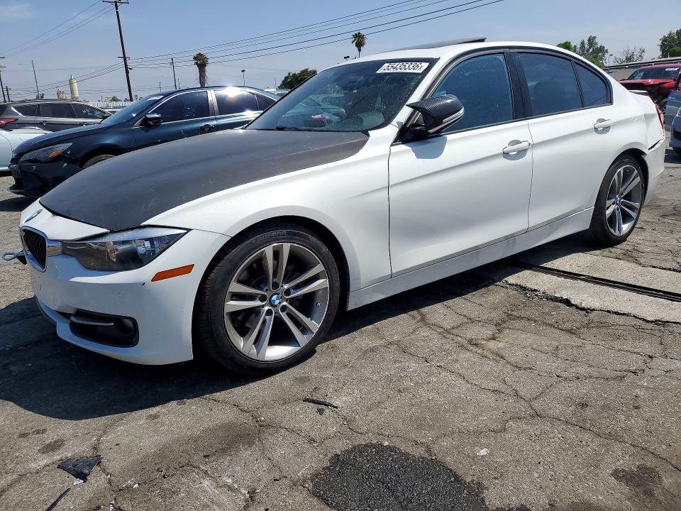 2014 BMW VIN WBA3C1C50EK117524 COPART salvage auction — REAR END, Ca - Salvage Certificate, sold $2,750 on 2026-07-09 (photo 1)