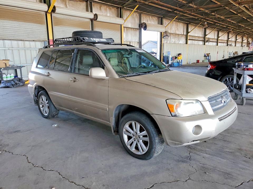 2006 Toyota Highlander hybrid VIN JTEDW21A960002868 COPART salvage auction — MECHANICAL, AZ - CERT OF TITLE-RESTORED SALVAGE, sold $250 on 2026-07-13 (photo 4)