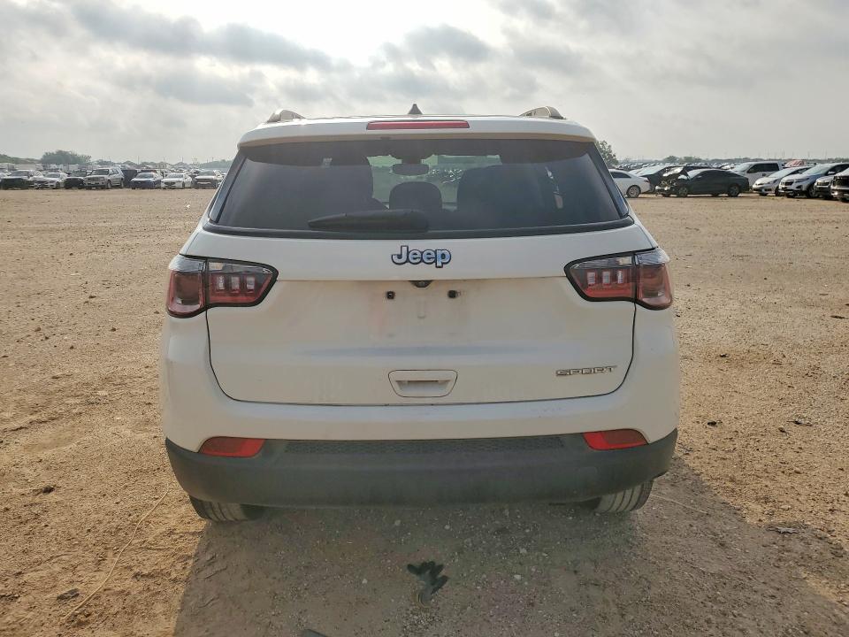 2018 Jeep VIN 3C4NJCAB4JT328496 COPART salvage auction — REAR END, Tx - Salvage Vehicle Title, sold $3,600 on 2026-09-03 (photo 6)