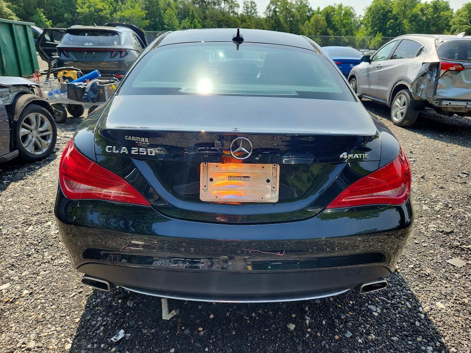 2015 Mercedes-benz Cla-klasse VIN WDDSJ4GB8FN178499 COPART salvage auction — FRONT END, Md - Cert Of Salvage > 75% Damage, sold $1,300 on 2026-08-07 (photo 6)