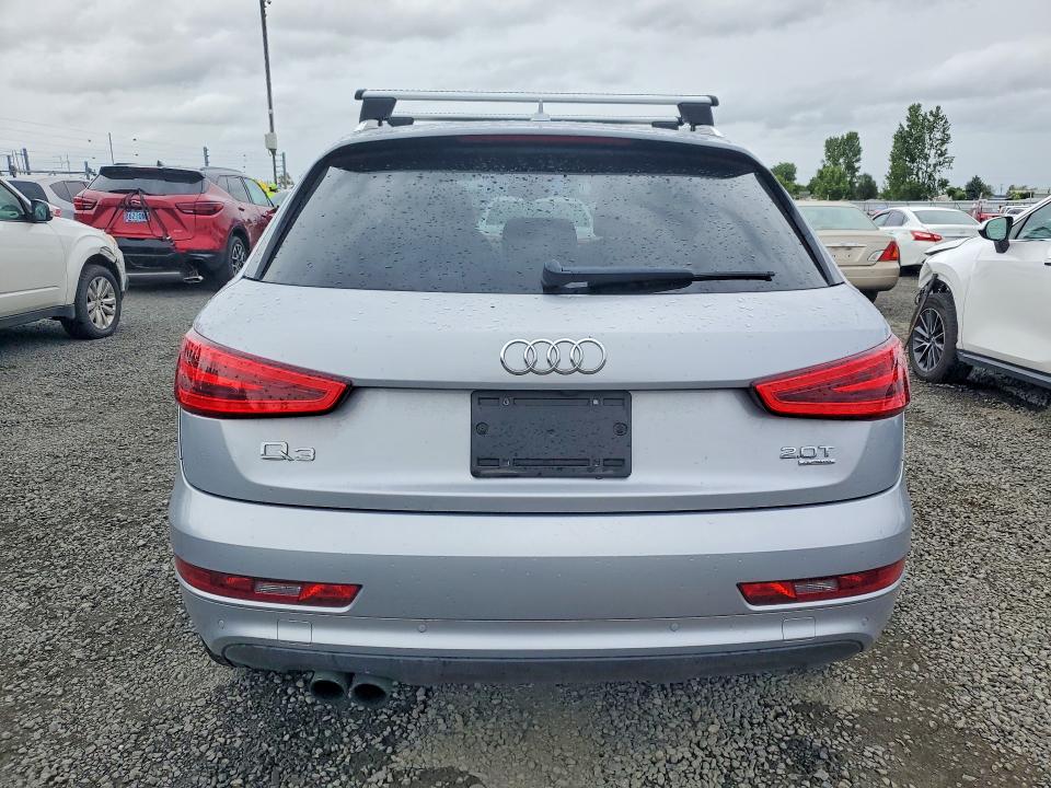 2015 Audi Q3 VIN WA1GFCFS6FR010277 COPART salvage auction — FRONT END, Or - Salvage Title Certificate, sold $1,350 on 2026-08-04 (photo 6)