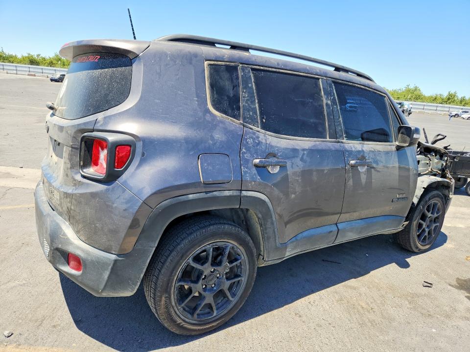 2020 Jeep Renegade VIN ZACNJBBB0LPL07239 COPART salvage auction — FRONT END, Ca - Salvage Certificate, sold $2,600 on 2026-08-06 (photo 3)