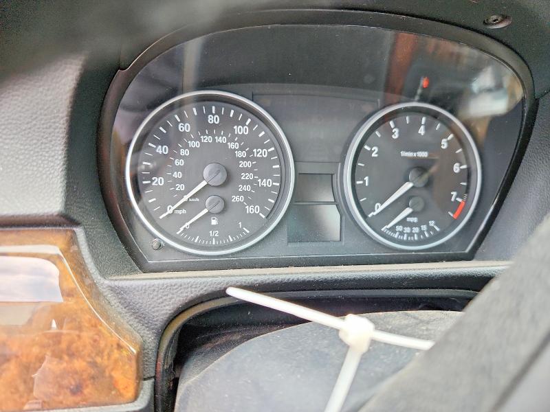 2007 BMW 3er VIN WBAVC93567K031676 COPART salvage auction — WATER/FLOOD, Ks - Cert Of Title-Salvage, sold $375 on 2026-07-22 (photo 9)