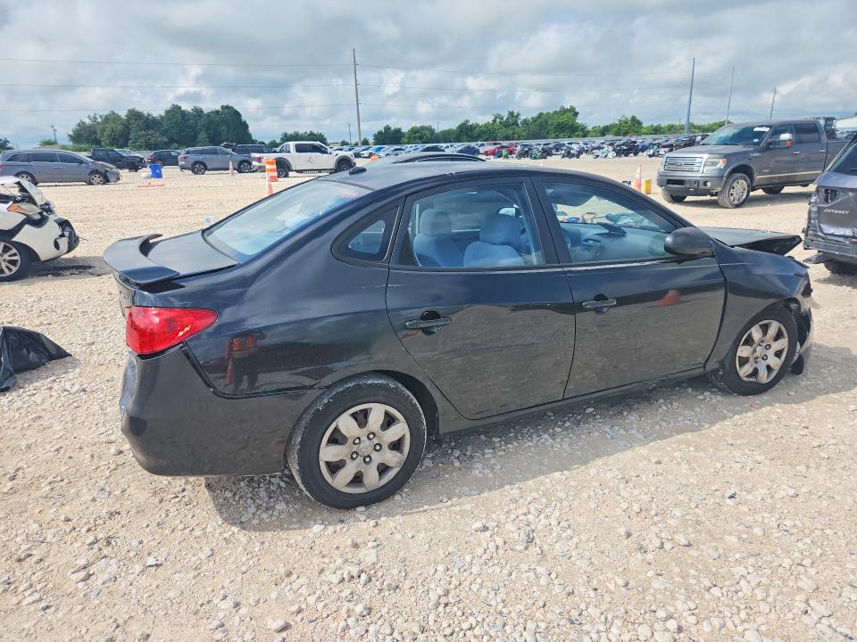 2008 Hyundai Elantra VIN KMHDU46D48U347919 COPART salvage auction — FRONT END, Tx - Salvage Vehicle Title, sold $350 on 2026-07-09 (photo 3)