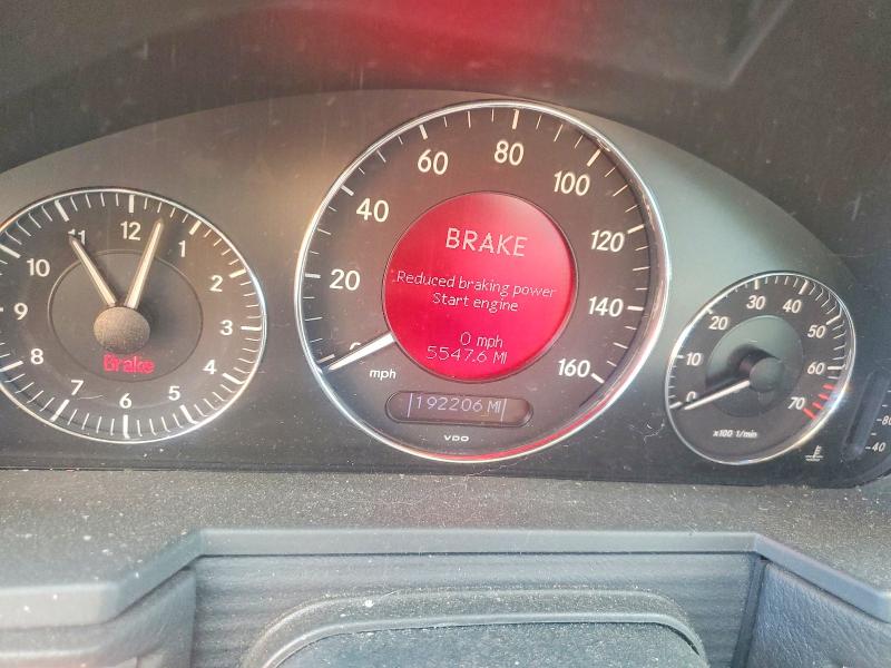 2006 Mercedes-benz E-class VIN WDBUF56J96A802660 COPART salvage auction — FRONT END, TN - SALVAGE CERTIFICATE, sold $500 on 2026-07-16 (photo 9)