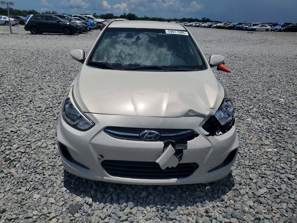 2016 Hyundai VIN KMHCT4AE3GU004838 COPART salvage auction — FRONT END, Fl - Cert Of Title Slvg Rebuildable, sold $1,250 on 2026-07-10 (photo 5)