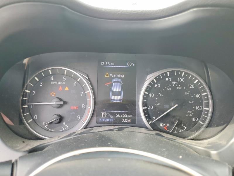 2018 Infiniti Q50 VIN JN1EV7AR7JM445197 COPART salvage auction — FRONT END, IN - CERT OF TITLE - REBUILT VEHICL, sold $3,700 on 2026-07-27 (photo 9)