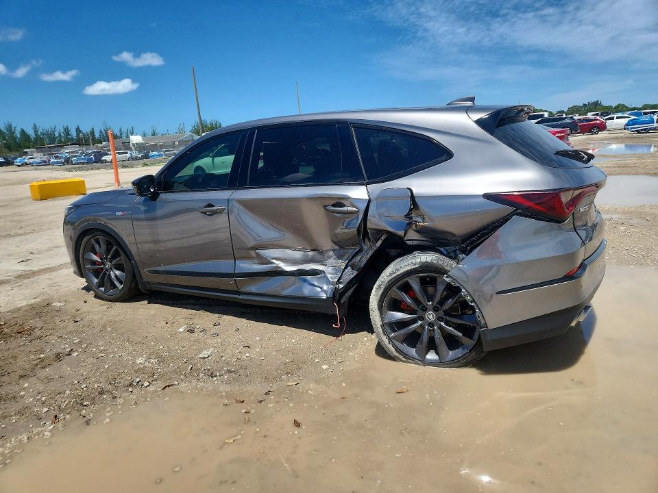 2023 Acura Mdx VIN 5J8YD8H97PL000371 COPART salvage auction — REAR END, Fl - Cert Of Title Slvg Rebuildable, sold $17,600 on 2026-07-09 (photo 2)