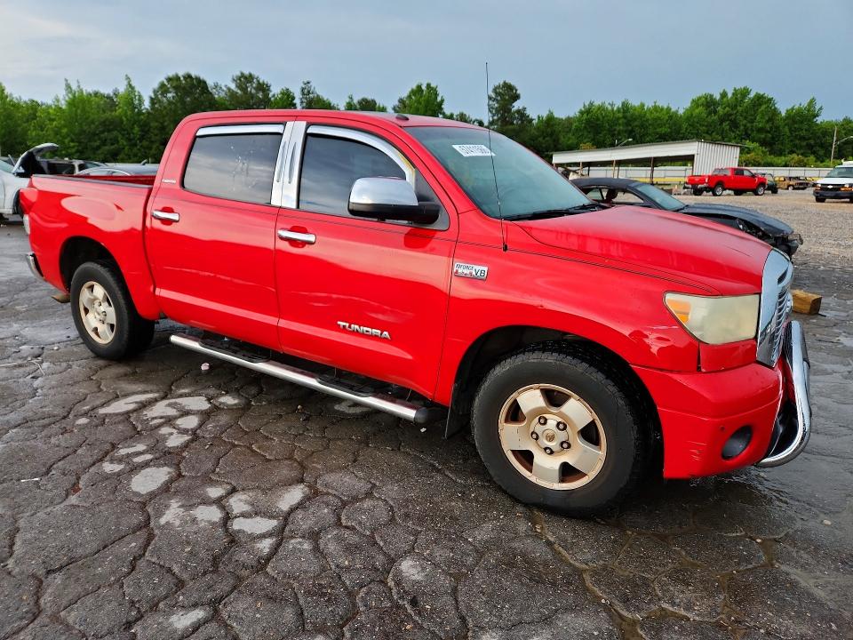 2010 Toyota Tundra VIN 5TFFY5F16AX076217 COPART salvage auction — NORMAL WEAR, Al - Certificate Of Title, sold $3,350 on 2026-07-07 (photo 4)