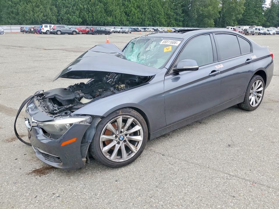 2012 BMW 3er VIN WBA3A5C50CF256569 COPART salvage auction — FRONT END, Wa - Bill Of Sale, sold $275 on 2026-07-20 (photo 1)