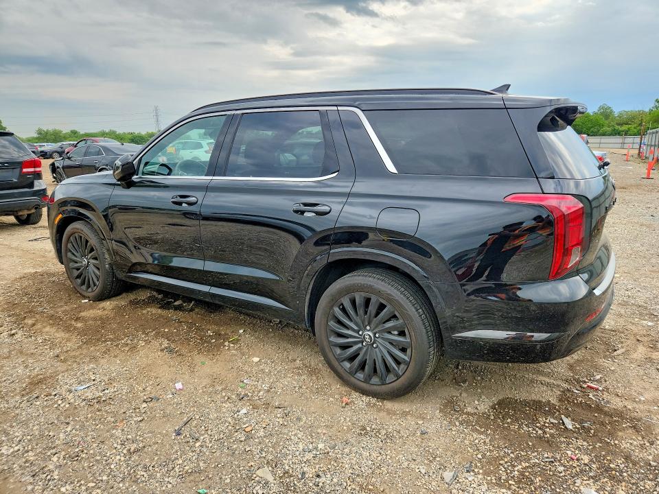 2024 Hyundai Palisade VIN KM8R7DGE3RU747606 COPART salvage auction — HAIL, Il - Salvage Certificate, sold $20,300 on 2026-07-29 (photo 2)