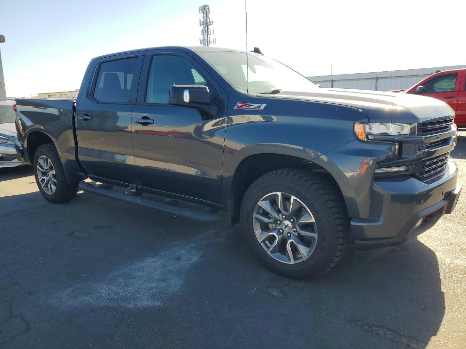 2020 Chevrolet Silverado VIN 1GCUYEED4LZ379426 COPART salvage auction — REAR END, Ca - Salvage Certificate, sold $12,800 on 2026-07-09 (photo 4)