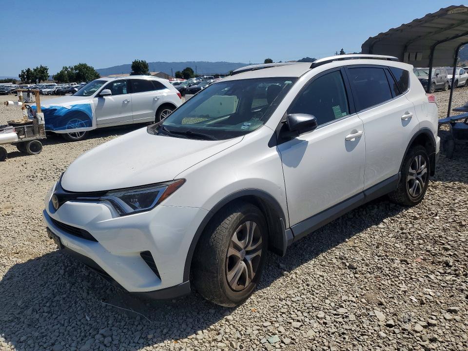 2017 Toyota Rav 4 VIN JTMZFREV7HJ100827 COPART salvage auction — FRONT END, Ca - Salvage Certificate, sold $5,000 on 2026-07-02 (photo 1)