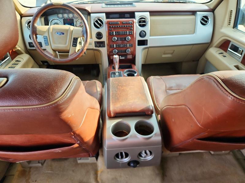 2009 Ford F-150 lightning VIN 1FTPW12V39KB32666 COPART salvage auction — NORMAL WEAR, Tx - Bonded Title - Clean, sold $1,000 on 2026-07-02 (photo 8)