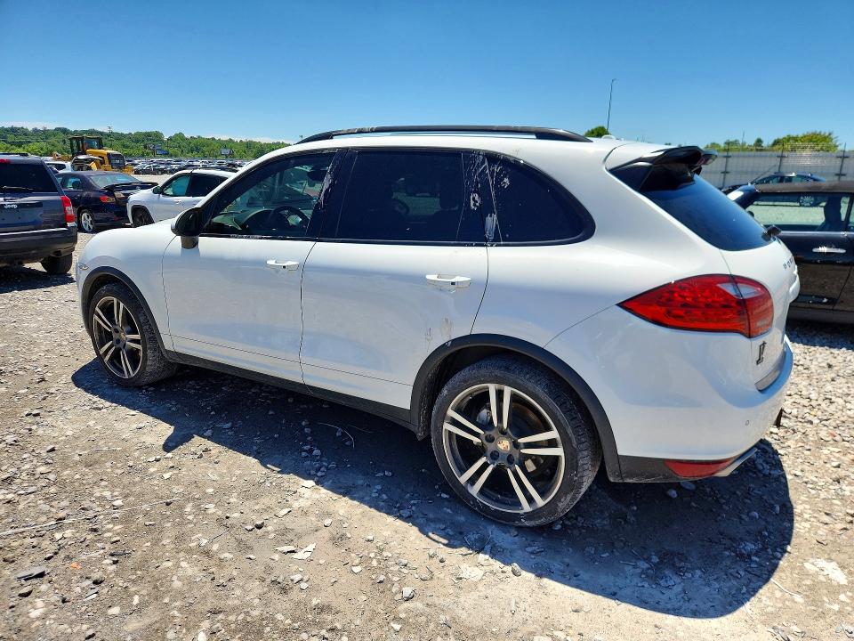2012 Porsche Cayenne VIN WP1AB2A22CLA49955 COPART salvage auction — FRONT END, Il - Salvage Certificate, sold $1,900 on 2026-07-15 (photo 2)