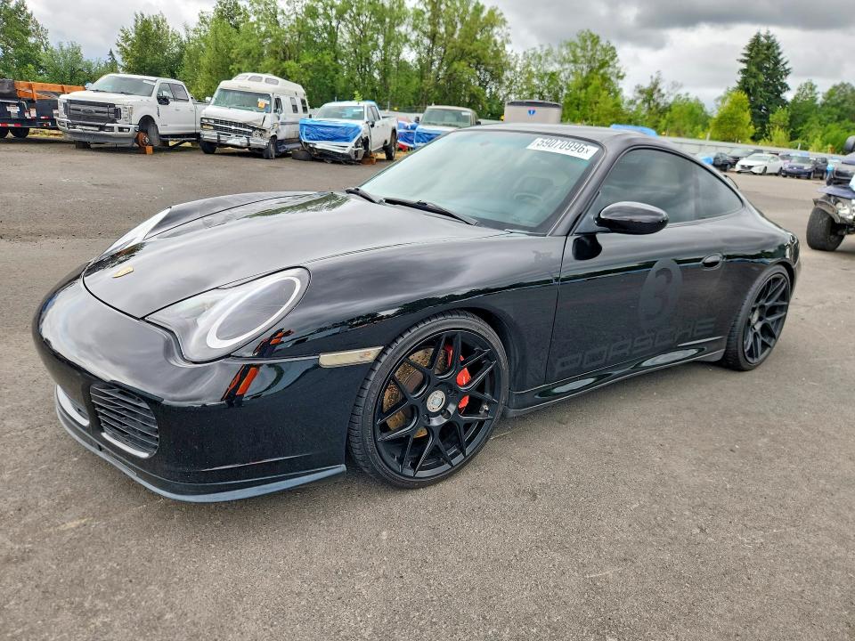 2002 Porsche 911 VIN WP0AA29992S622229 COPART salvage auction — ENGINE BURN, Or - Salvage Title Certificate, sold $5,600 on 2026-08-05 (photo 1)