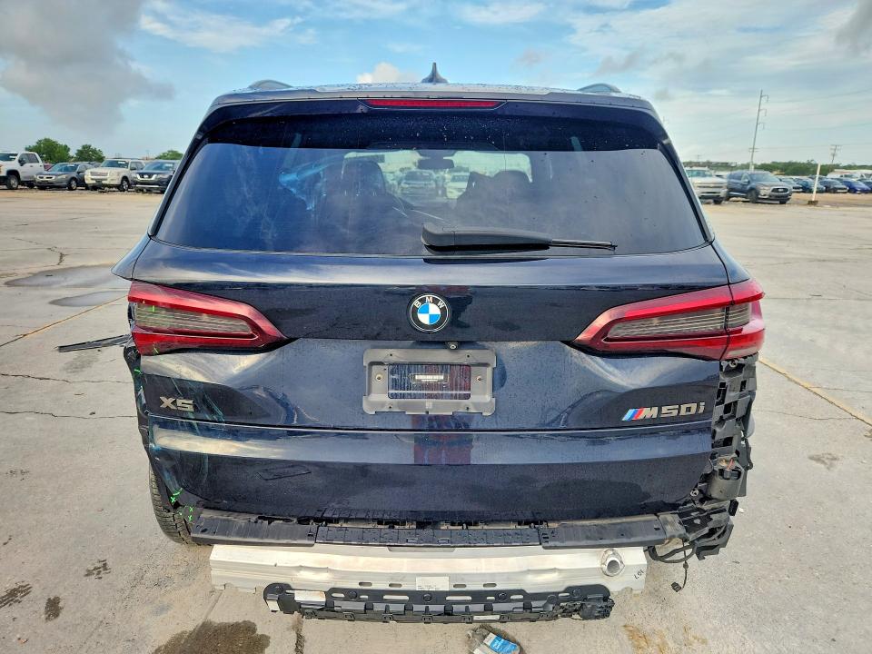 2022 BMW X5 VIN 5UXJU4C07N9L72741 COPART salvage auction — REAR END, Ms - Cert Of Title-Salvaged, sold $24,300 on 2026-07-29 (photo 6)