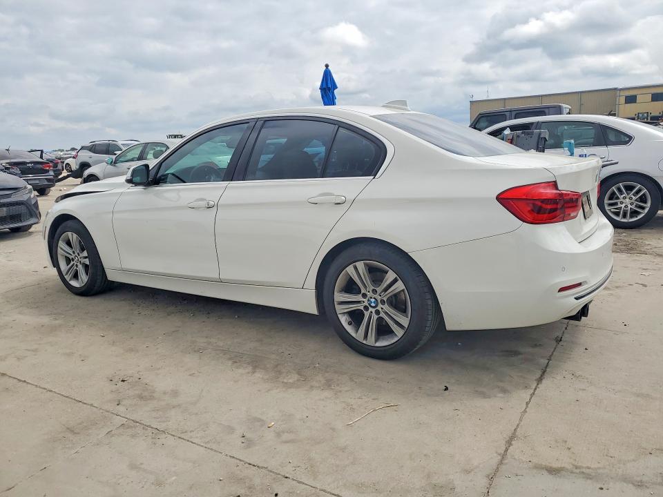 2018 BMW 3er VIN WBA8B9C5XJEE82473 COPART salvage auction — FRONT END, Tx - Salvage Vehicle Title, sold $3,000 on 2026-07-23 (photo 2)