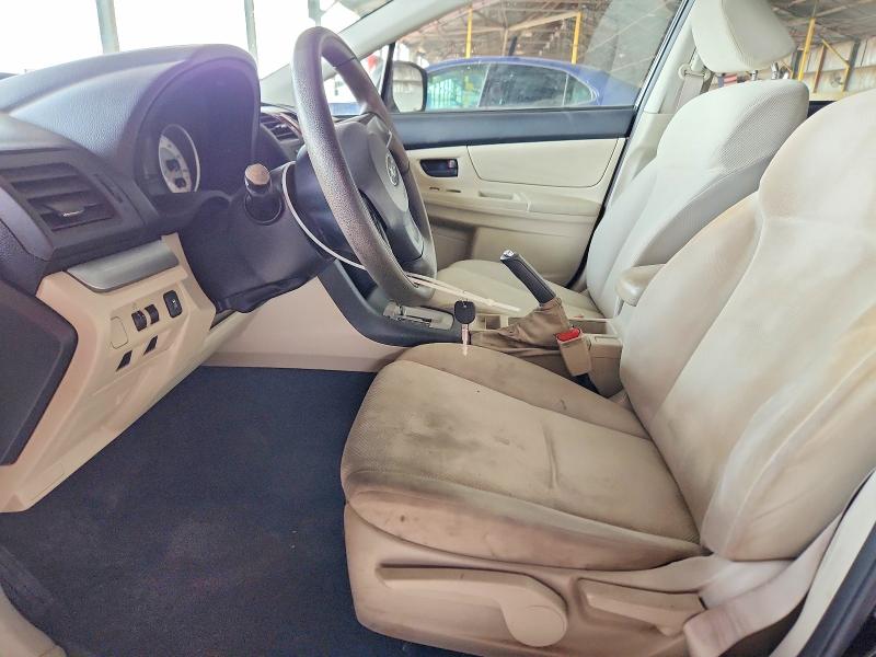 2013 Subaru Impreza VIN JF1GJAA67DH025267 COPART salvage auction — MINOR DENT/SCRATCHES, Az - Certificate Of Title (P), sold $500 on 2026-07-13 (photo 7)