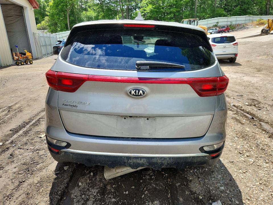 2020 Kia Sportage VIN KNDPMCAC2L7632300 COPART salvage auction — FRONT END, Vt - Cert Of Title-Salvage Vehicle, sold $350 on 2026-07-20 (photo 6)