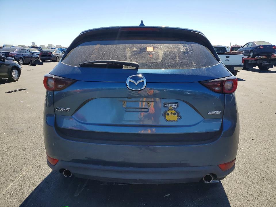 2018 Mazda Cx-5 VIN JM3KFABM5J1390075 COPART salvage auction — FRONT END, Ca - Salvage Certificate, sold $2,950 on 2026-07-15 (photo 6)