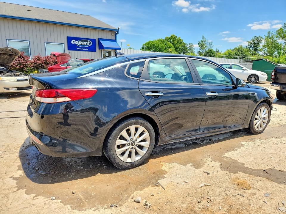 2016 Kia Optima VIN 5XXGT4L31GG046755 COPART salvage auction — FRONT END, Ky - Cert Of Title-Salvage, sold $1,400 on 2026-07-23 (photo 3)