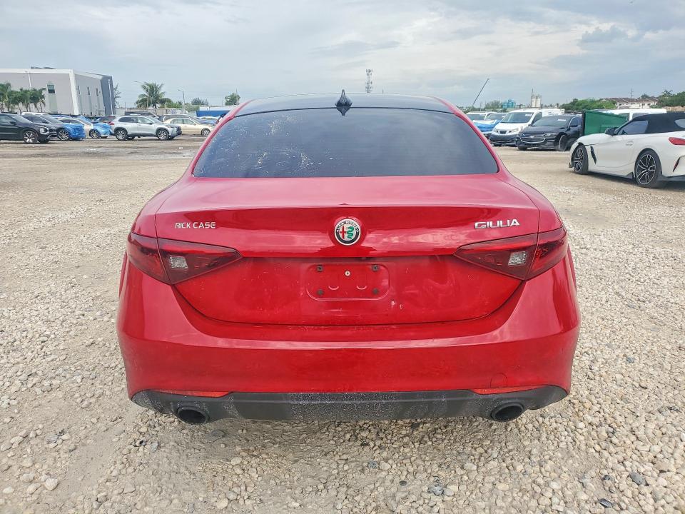 2022 Alfa romeo Giulia VIN ZARFAMBN4N7663728 COPART salvage auction — FRONT END, Fl - Certificate Of Destruction, sold $950 on 2026-08-21 (photo 6)