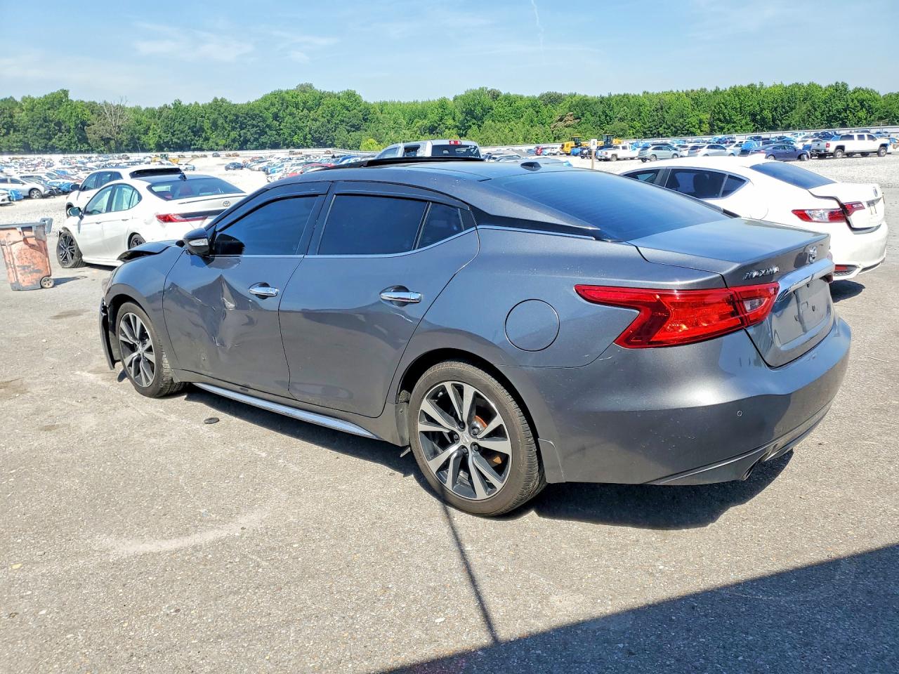 2018 Nissan Maxima VIN 1N4AA6AP1JC406780 COPART salvage auction — Front End, TN - SALVAGE CERTIFICATE, sold $1,950 on 2026-07-09 (photo 2)
