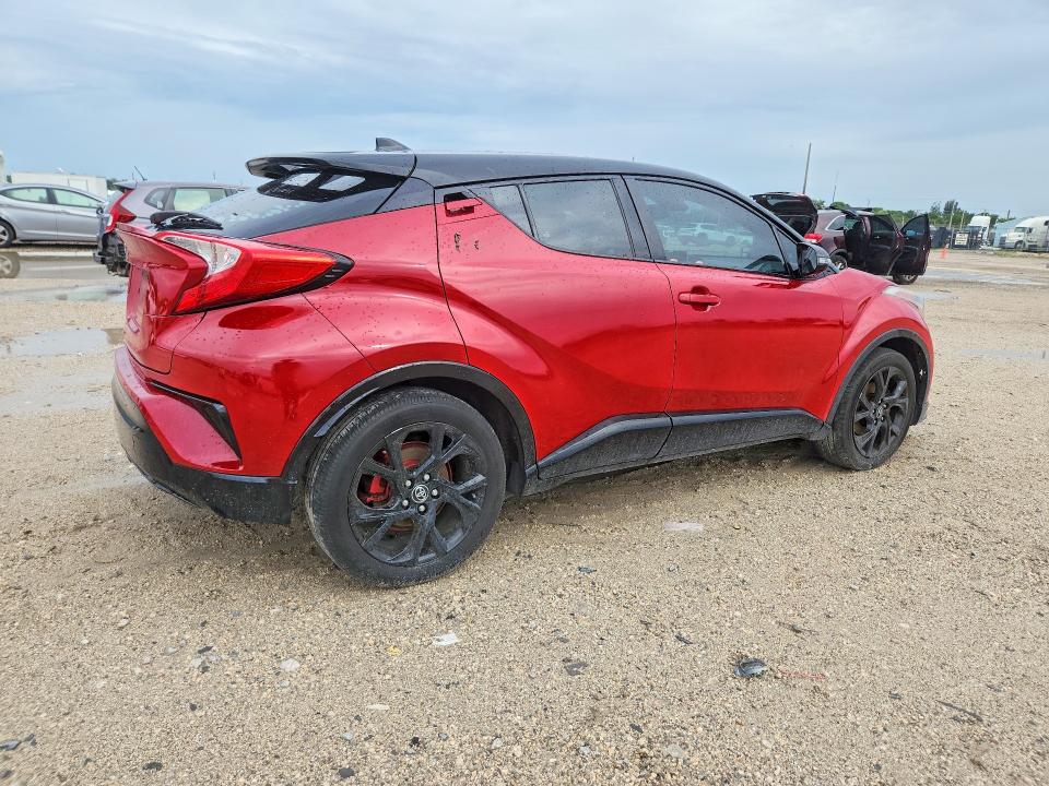 2018 Toyota C-hr VIN NMTKHMBX3JR015897 COPART salvage auction — FRONT END, IN - CERTIFICATE OF TITLE, sold $275 on 2026-07-23 (photo 3)