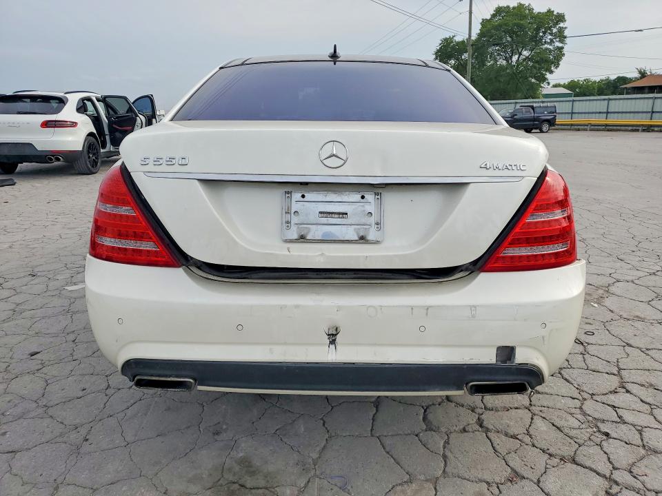 2010 Mercedes-benz S-klasse VIN WDDNG8GB4AA338493 COPART salvage auction — REAR END, Tn - Salvage Certificate, sold $2,550 on 2026-08-03 (photo 6)