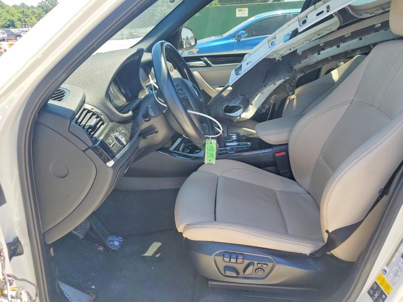 2016 BMW X3 VIN 5UXWX9C55G0D72947 COPART salvage auction — FRONT END, GA - CERT OF TITLE-SALVAGE, sold $4,100 on 2026-07-27 (photo 7)