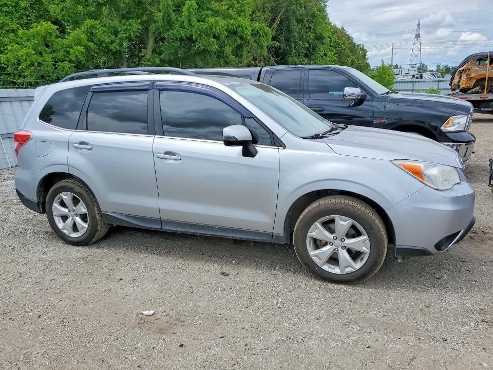 2014 Subaru Forester VIN JF2SJCPC6EH505834 COPART salvage auction — UNDERCARRIAGE, ON - PERMIT NO BRAND - UNFIT, sold $375 on 2026-07-16 (photo 4)