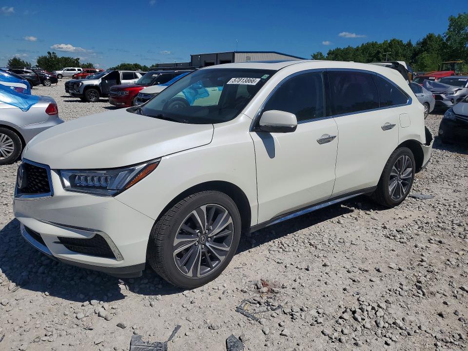 2019 Acura Mdx VIN 5J8YD4H50KL014756 COPART salvage auction — REAR END, Mi - Certificate Of Title, sold $4,600 on 2026-07-09 (photo 1)
