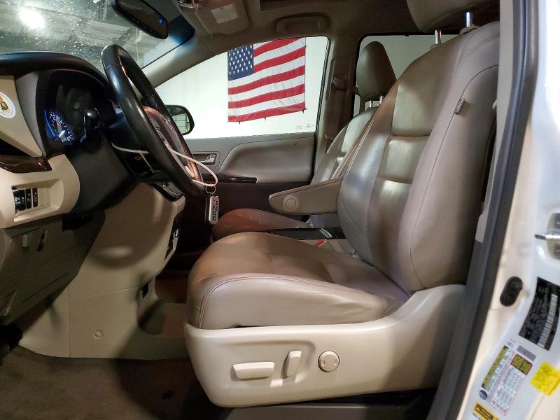 2016 Toyota Sienna VIN 5TDYK3DC3GS744976 COPART salvage auction — FRONT END, Pa - Certificate Of Salvage, sold $5,900 on 2026-07-15 (photo 7)