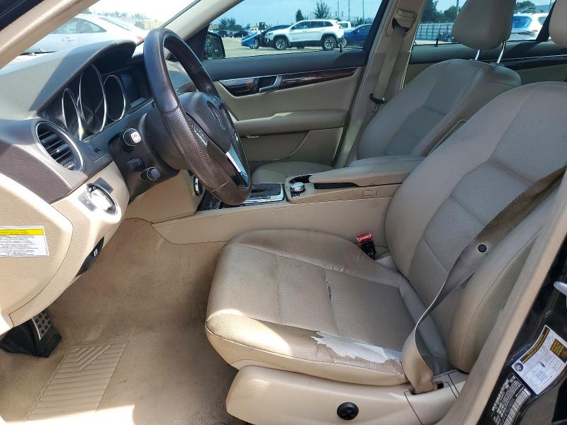 2014 Mercedes-benz C-klasse VIN WDDGF4HB7EG232206 COPART salvage auction — MECHANICAL, Fl - Certificate Of Title (P), sold $2,850 on 2026-07-29 (photo 7)