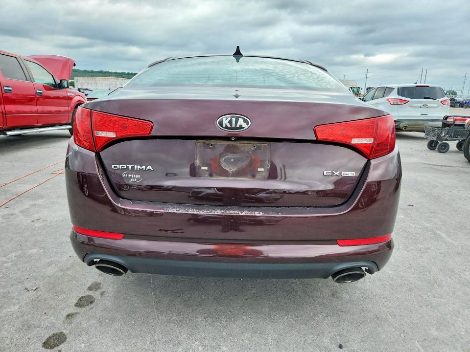 2013 Kia Optima VIN 5XXGN4A79DG093768 COPART salvage auction — SIDE, Ok - Cert Of Title-Salvage, sold $675 on 2026-07-06 (photo 6)
