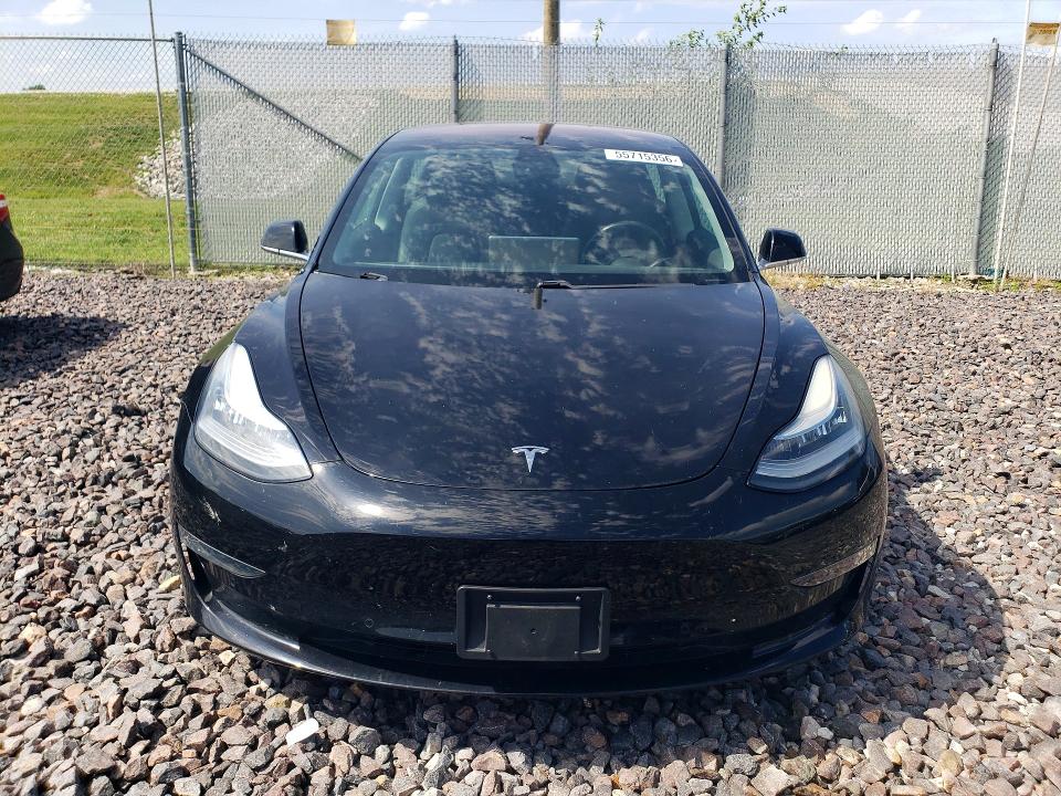 2018 Tesla Model 3 VIN 5YJ3E1EB9JF127671 COPART salvage auction — REAR END, In - Cert Of Title-Salvage Title, sold $7,700 on 2026-07-21 (photo 5)