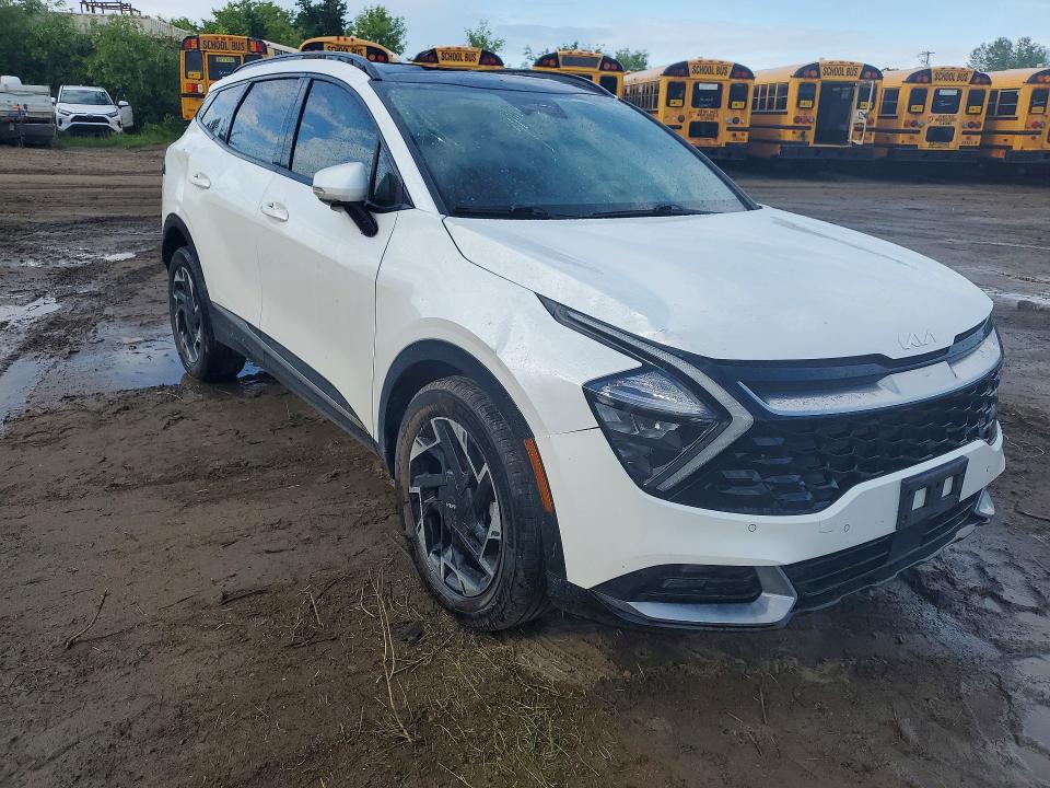 2023 Kia Sportage VIN KNDPVCAF0P7144721 COPART salvage auction — SIDE, ON - PERMIT IRREPAIRABLE, sold $5,700 on 2026-07-28 (photo 4)